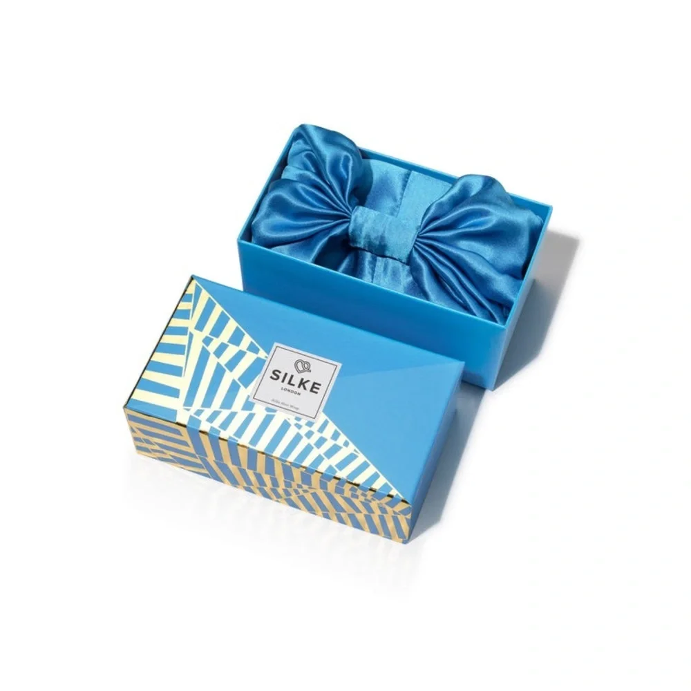 SILKE HAIR WRAP-THE SKYE